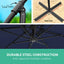 Instahut 3m Outdoor Umbrella Cantilever Garden Beach Patio Navy