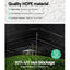 Instahut 70% Shade Cloth 3.66x30m Shade Cloth Sail Heavy Duty Shadecloth Garden Mesh Roll BK