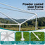 Instahut Gazebo 2x2m Marquee Wedding Party Tent Outdoor Camping Mesh Wall Canopy Shade Gazebos White