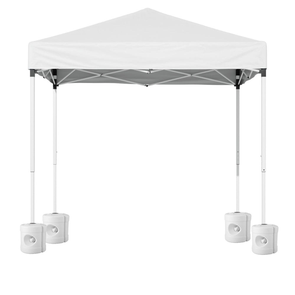Instahut Gazebo 2x2m Outdoor Patio Garden Marquee Shade w/ Base Pods White