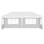 Instahut Gazebo Pop Up Marquee 3x6m Wedding Party Outdoor Camping Tent Canopy Side Wall White