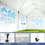 Instahut Gazebo Pop Up Marquee 3x6m Wedding Party Outdoor Camping Tent Canopy Side Wall White