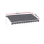 Instahut Retractable Folding Arm Awning Manual Sunshade 3M X 2M Grey