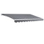 Instahut Retractable Folding Arm Awning Manual Sunshade 3Mx2.5M Pearl Grey