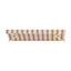 Instahut Retractable Folding Arm Awning Motorised Sunshade 3Mx2.5M Beige Brown