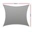 Instahut Shade Sail Cloth Shadecloth Square Sun Canopy 5x6m