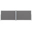 Instahut Side Awning Sun Shade Outdoor Retractable Privacy Screen 1.8X6M Grey