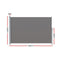 Instahut Side Awning Sun Shade Outdoor Retractable Privacy Screen 2X3M Grey
