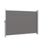 Instahut Side Awning Sun Shade Outdoor Retractable Privacy Screen 2X3M Grey