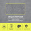 Instahut Sun Shade Sail Shadecloth Canopy Rectangle 280gsm 4x7m