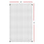 Instahut Tarp Tarpaulin 4x7m Canvas Heavy Duty Camping Cover Clear