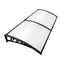 Instahut Window Awning Door Canopy 1mx2m Transparent