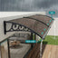 Instahut Window Awning Drainage 0.6mx0.6m Outdoor Brown