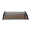 Instahut Window Door Awning 0.8mx1m Brown