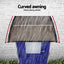 Instahut Window Door Awning 0.8mx1m Brown