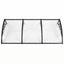 Instahut Window Door Awning 0.8mx3m Transparent