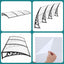 Instahut Window Door Awning 0.8mx3m Transparent