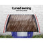 Instahut Window Door Awning 1mx1.2m Brown