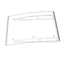 Instahut Window Door Awning Canopy 1mx1m Transparent Solid Sheet Aluminum Frame