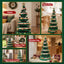 Jingle Jollys 111cm Christmas Tree Decoration with Lights Foldable Paper Tree
