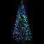 Jingle Jollys 1.8m Christmas Tree Optic Fibre LED Xmas tree 300 Tips
