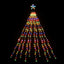 Jingle Jollys 2.5M Christmas Lights Waterfall String Light 300 LED Star Topper