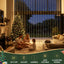 Jingle Jollys 3X3M Christmas Lights Curtain String Light 300 LED Warm White