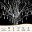 Jingle Jollys 7M Christmas Lights Shower Light 288 LED Icicle Falling Metor