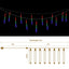 Jingle Jollys 7M Christmas Lights Shower Light 288 LED Icicle Falling Metor