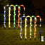 Jingle Jollys 8 PCS Christmas Lights Path Ground Light Garden Decorations 72 LED