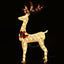 Jingle Jollys Christmas Lights 150cm Reindeer 100 LED Decorations