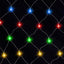 Jingle Jollys Christmas Lights 5Mx3M Net String Light 600 LED Colourful Beads