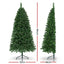 Jingle Jollys Christmas Tree 1.8M LED Corner Xmas Tree Half 8 Modes Multi-color
