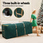 Jingle Jollys Christmas Tree Storage Bag Up to 10ft Visible Handle Wheels Green