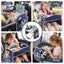 Keezi Kids Travel Tray Car Seat Lap Desk Portable Car Desk Organiser for Car & Airplane Blue
