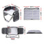 Keezi Kids Travel Tray Car Seat Lap Desk Portable Car Desk Organiser for Car & Airplane Grey