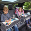 Keezi Kids Travel Tray Car Seat Lap Desk Portable Car Desk Organiser for Car & Airplane Grey