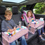 Keezi Kids Travel Tray Car Seat Lap Desk Portable Car Desk Organiser for Car & Airplane Pink