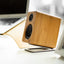 Kanto S2W Angled Desktop Speaker Stands for Small Speakers - Pair, White
