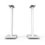 Kanto SP26PLW 26" Tall Bookshelf Speaker Floor Stands - Pair, White