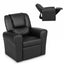 Keezi Kids Recliner Chair PU Leather Sofa Lounge Couch Children Armchair
