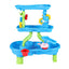 Keezi Kids Sand and Water Table 4-Tier Waterfall Sandpit Toys Beach Shovel