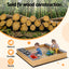 Keezi Wooden Sandpit Sand Pit Outdoor Kids Toy Box Mud Kitchen Sink Storage Bench