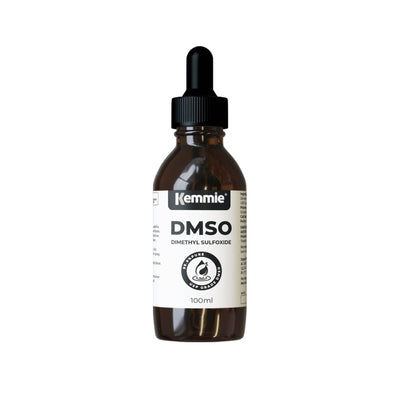 Kemmie 100ml DMSO Liquid 99.9% Pure - USP Grade Dimethyl Sulfoxide Dropper