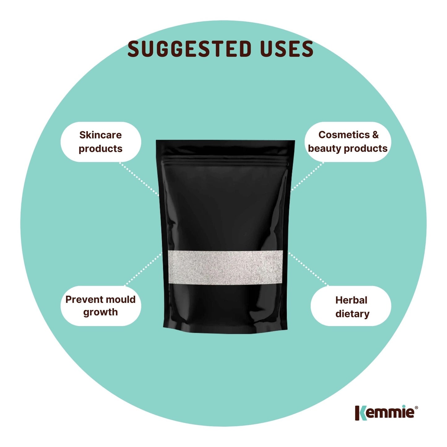 Kemmie 2Kg Potassium Sorbate Food Grade Granules Preservative E202 Cosmetic