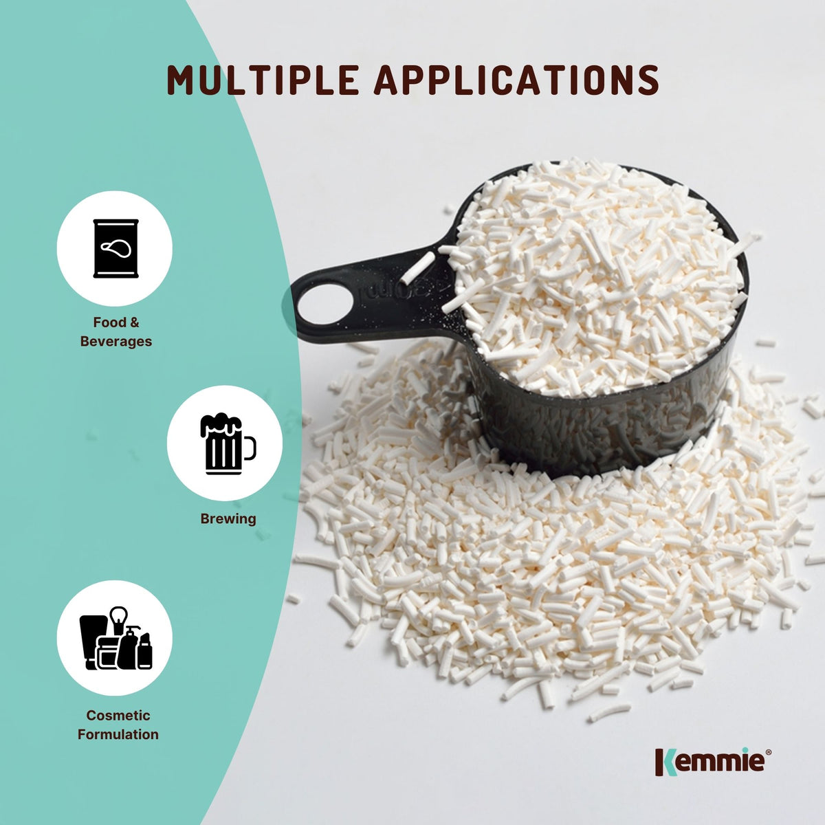 Kemmie 5Kg Potassium Sorbate Granules E202 Preservative Cosmetic Brewing