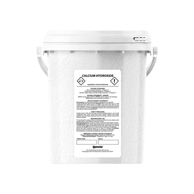 Kemmie 600g Calcium Hydroxide Powder Tub - Food Grade Pickling Lime FCC