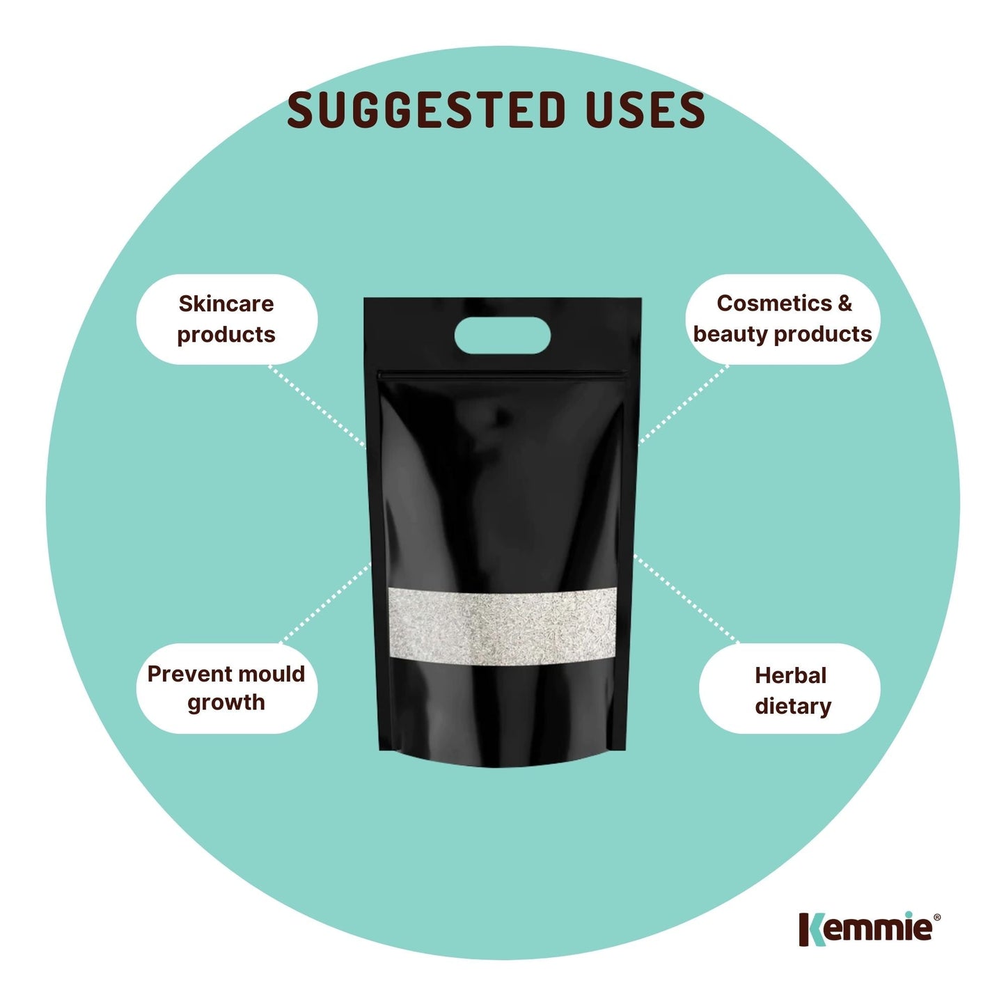 Kemmie Potassium Sorbate Food Grade Granules Preservative E202 Cosmetics Bulk