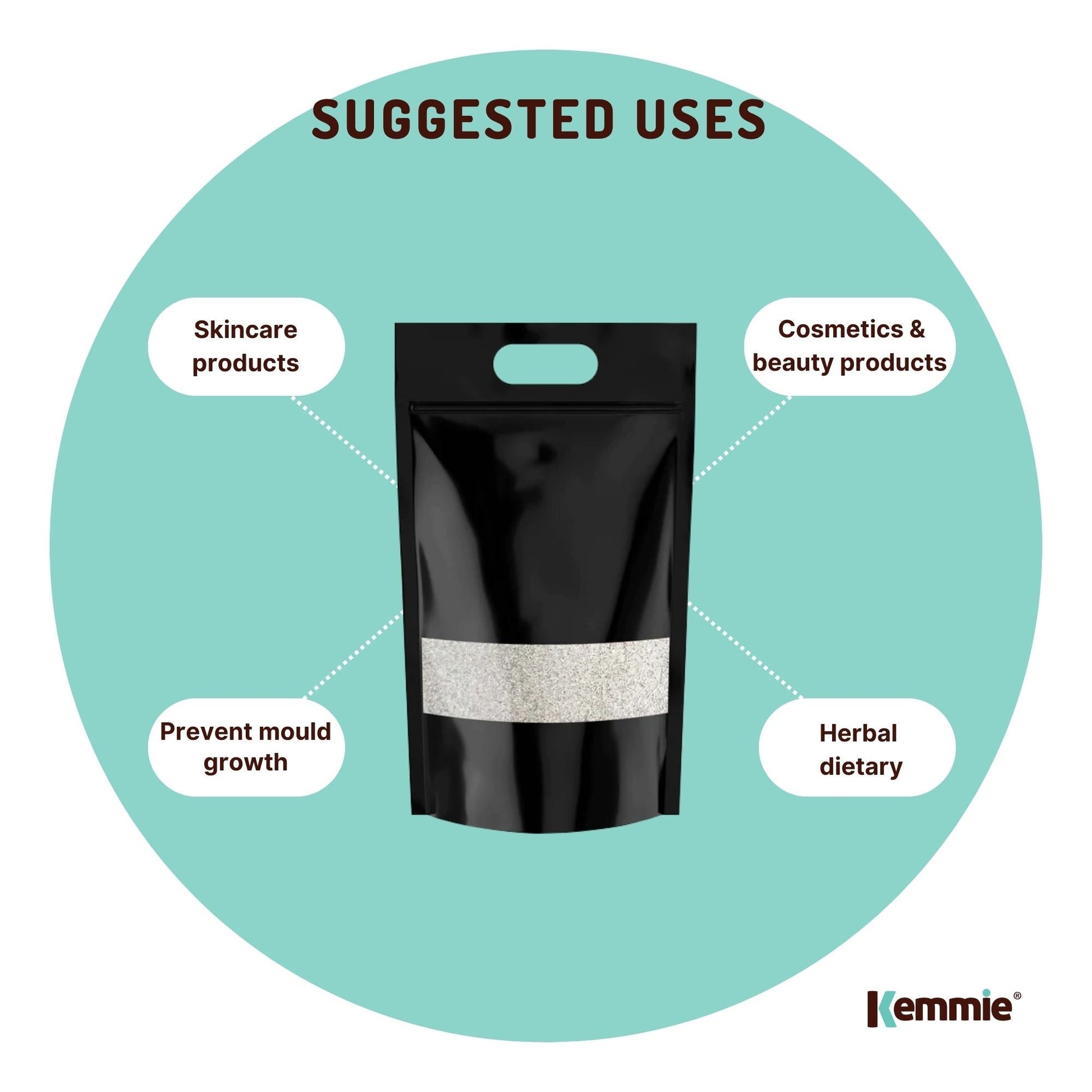 Kemmie Potassium Sorbate Food Grade Granules Preservative E202 Cosmetics Bulk