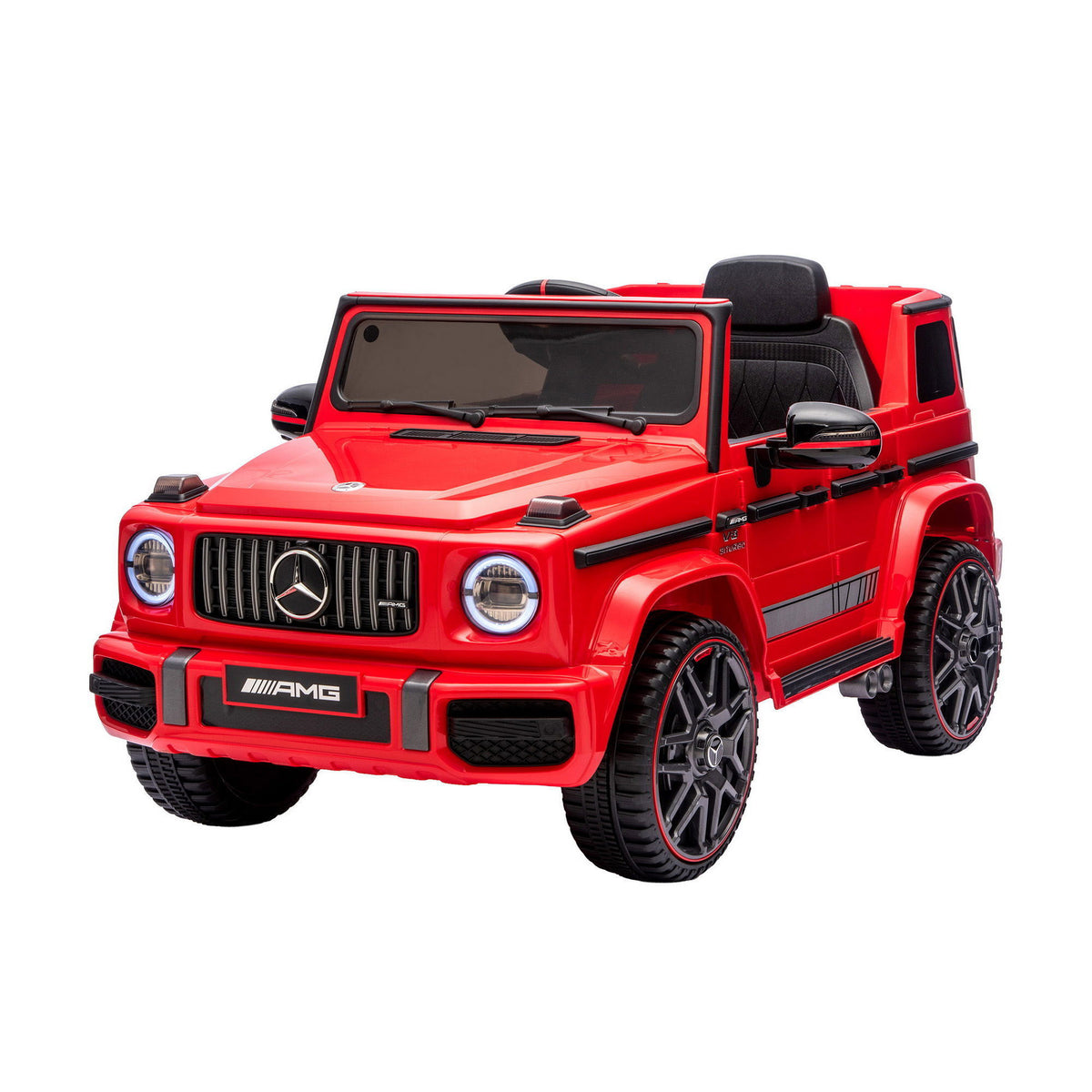 Kids Electric Ride On Car G63 Toy Cars Remote Control Red
